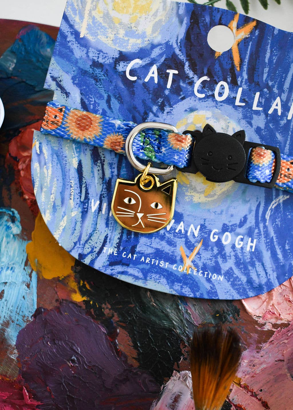 Vincat Van Gogh Artist Katzenhalsband