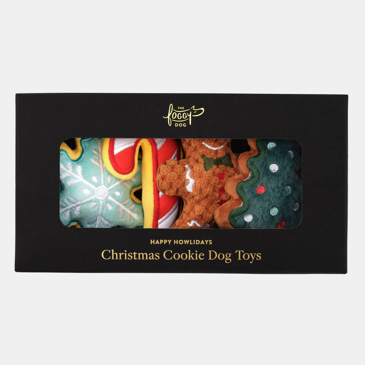 Weihnachtsplätzchen, Hundespielzeug, Geschenkset