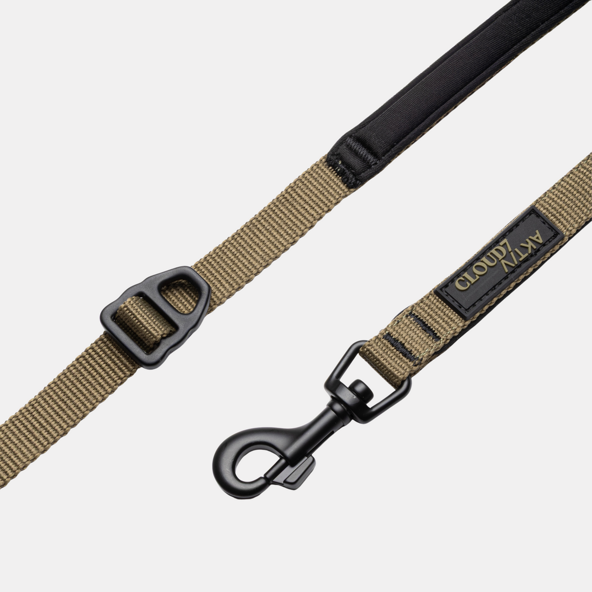 L-1 Freihandleine AKTIV Khaki/Grey