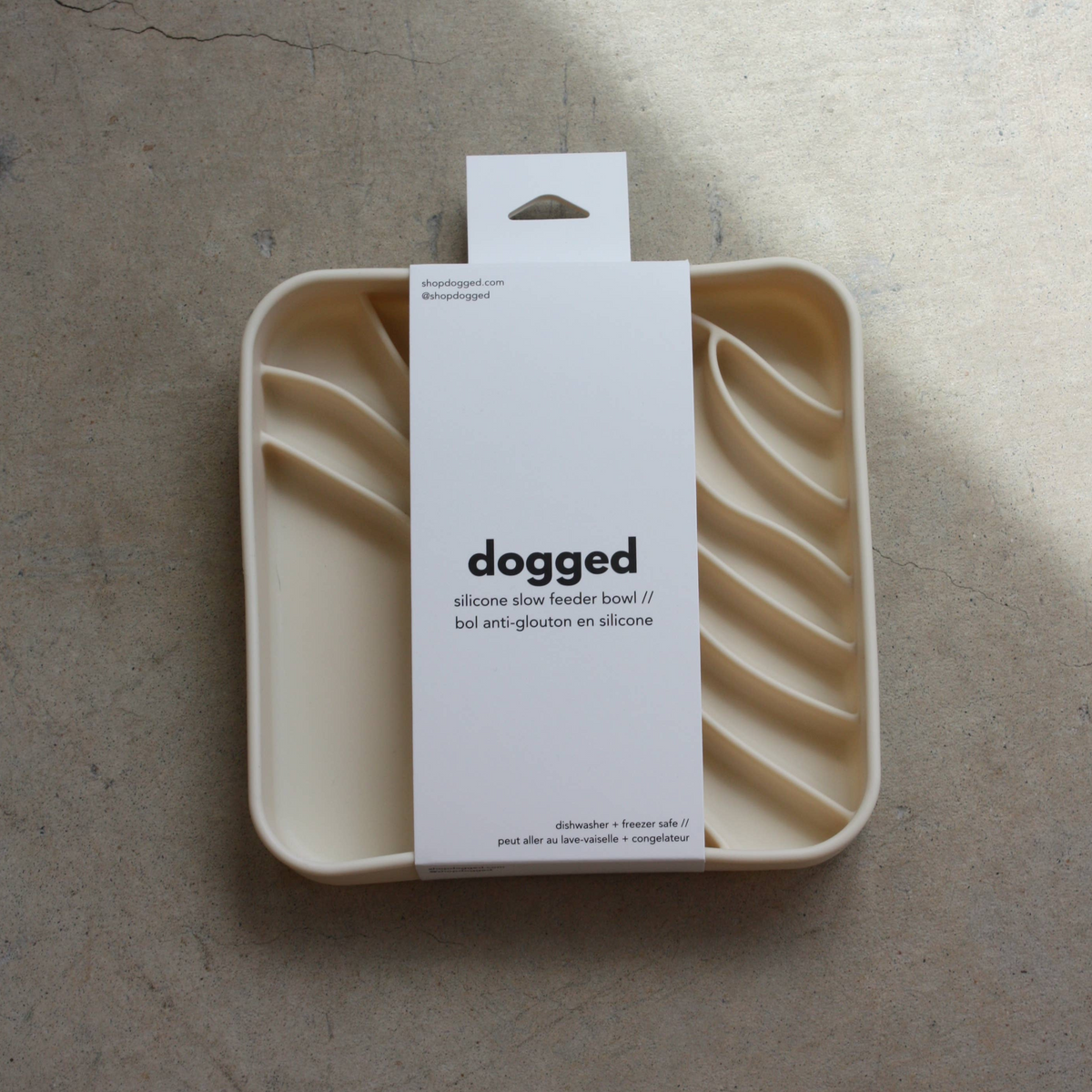 Slow Feeder Beach - creme