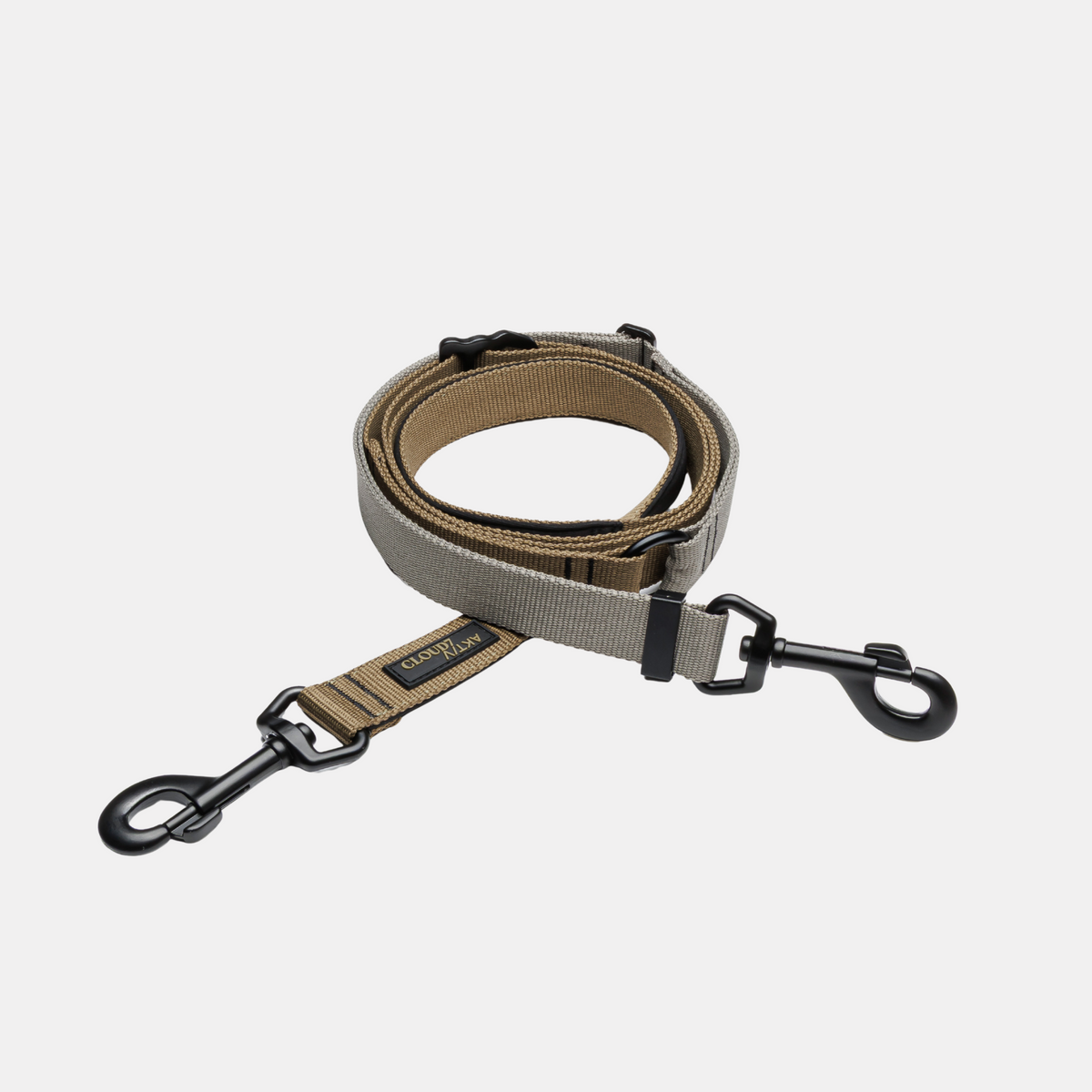 L-1 Freihandleine AKTIV Khaki/Grey