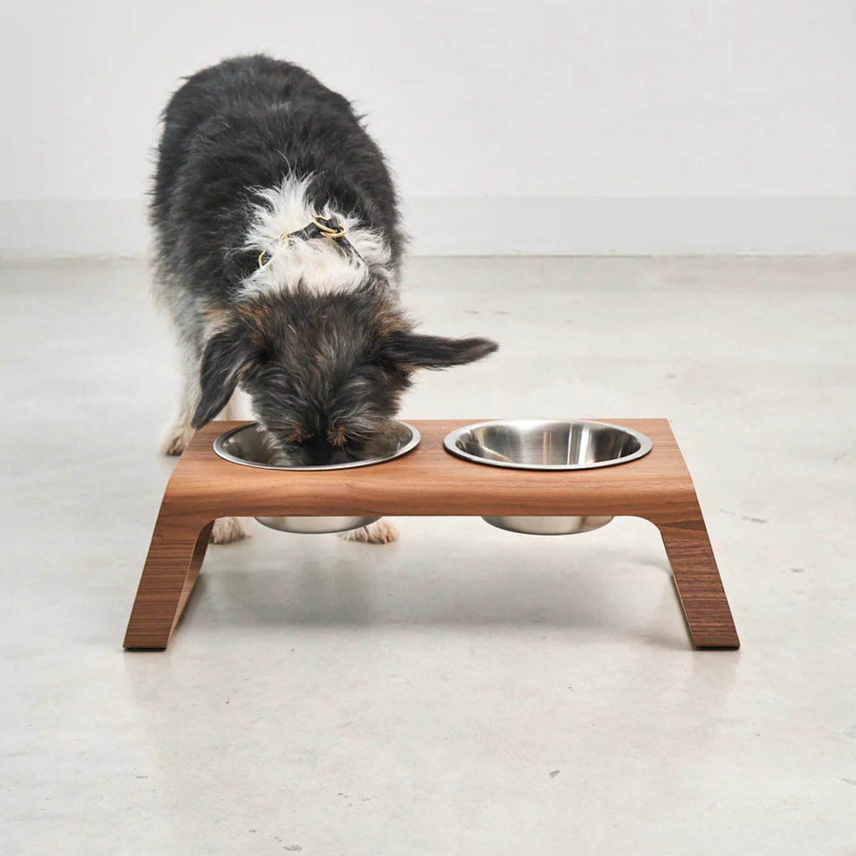 Desco Napfständer Nussbaum