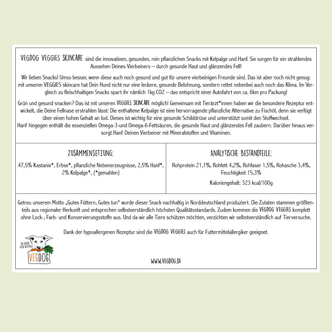 VEGGIES skincare 125 g