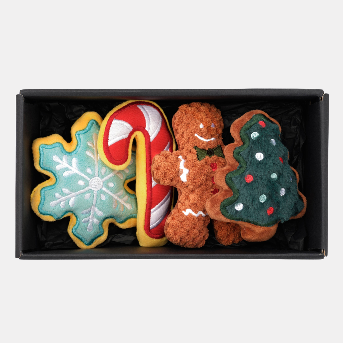 Weihnachtsplätzchen, Hundespielzeug, Geschenkset