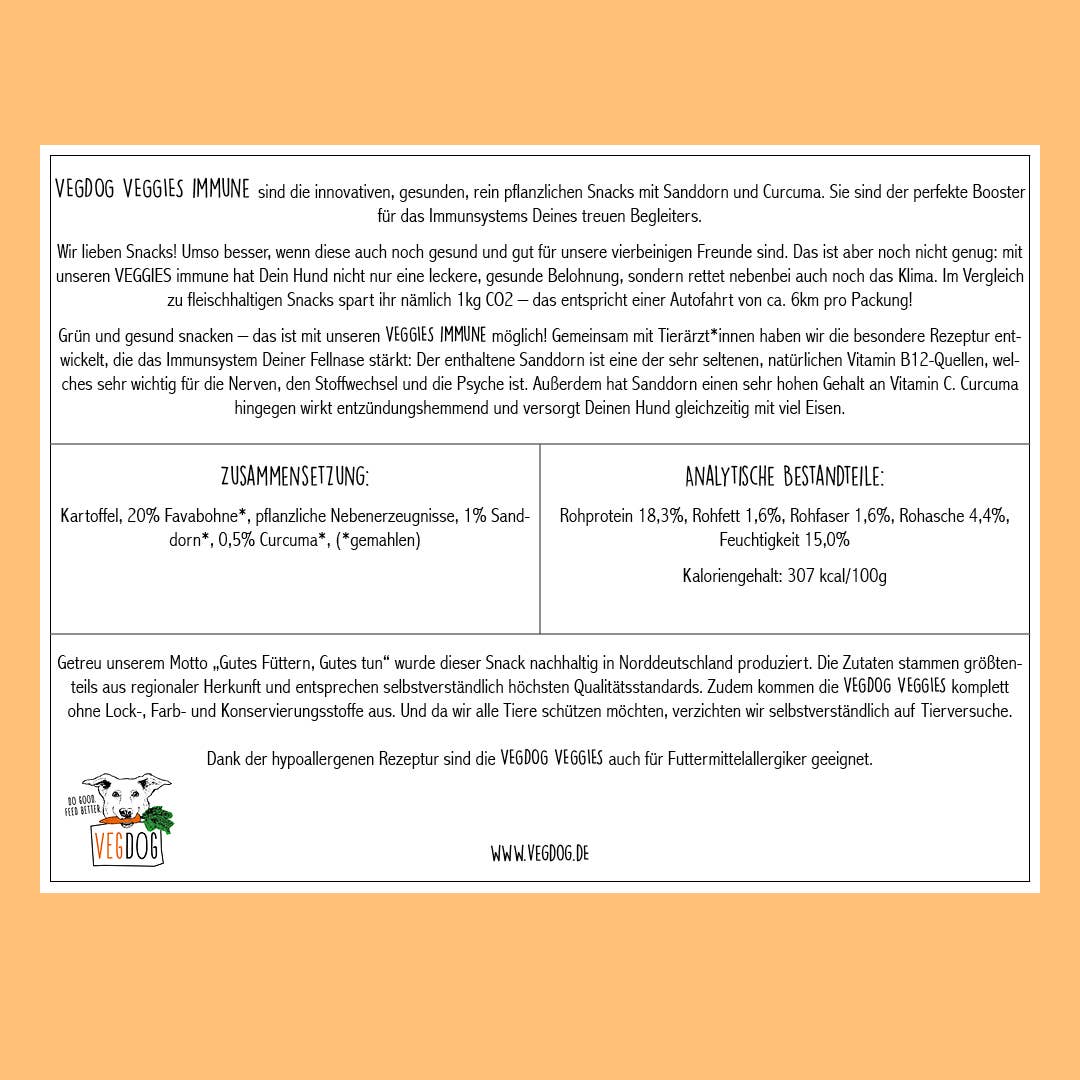 VEGGIES immune 125 g