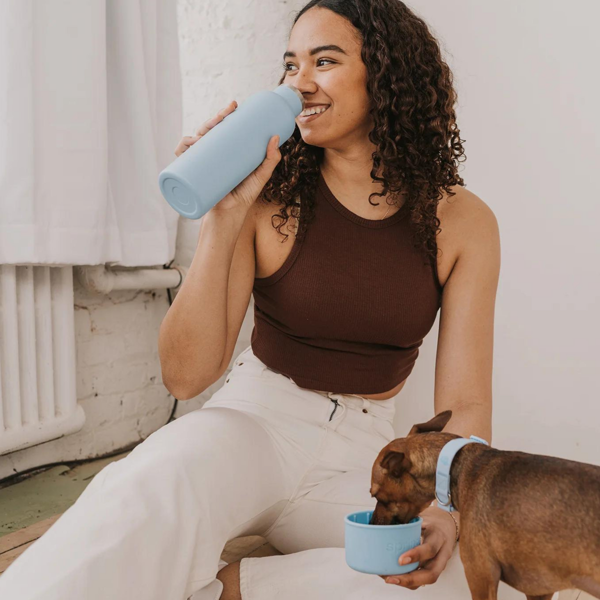 Dog&amp;me Isolierte Wasserflasche