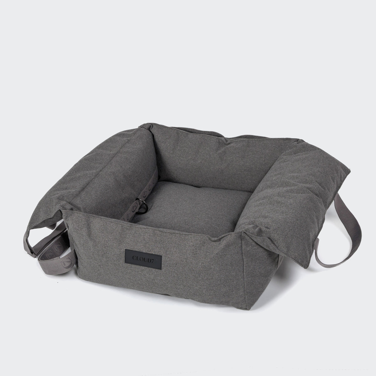 Hundeautositz Getaway Light Graphite tragbar