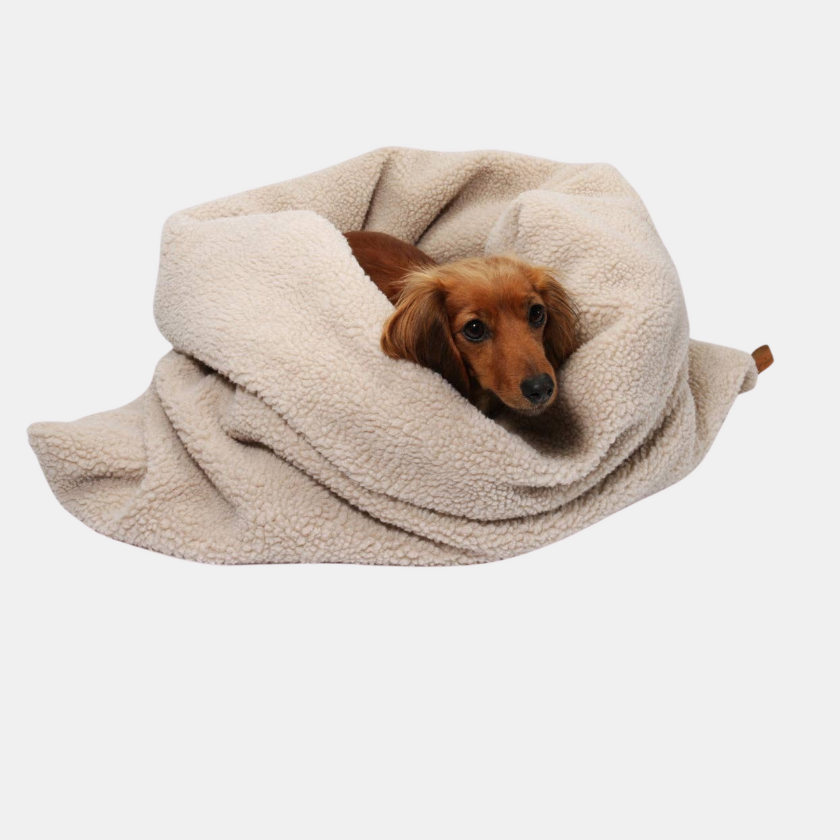 Kuschelschlafsack Teddy Beige