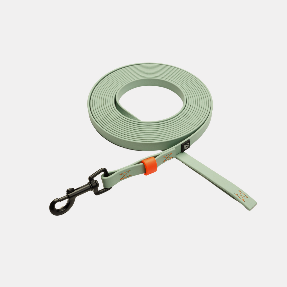 Schleppleine BioThane Ipanema Mint-Neon Orange