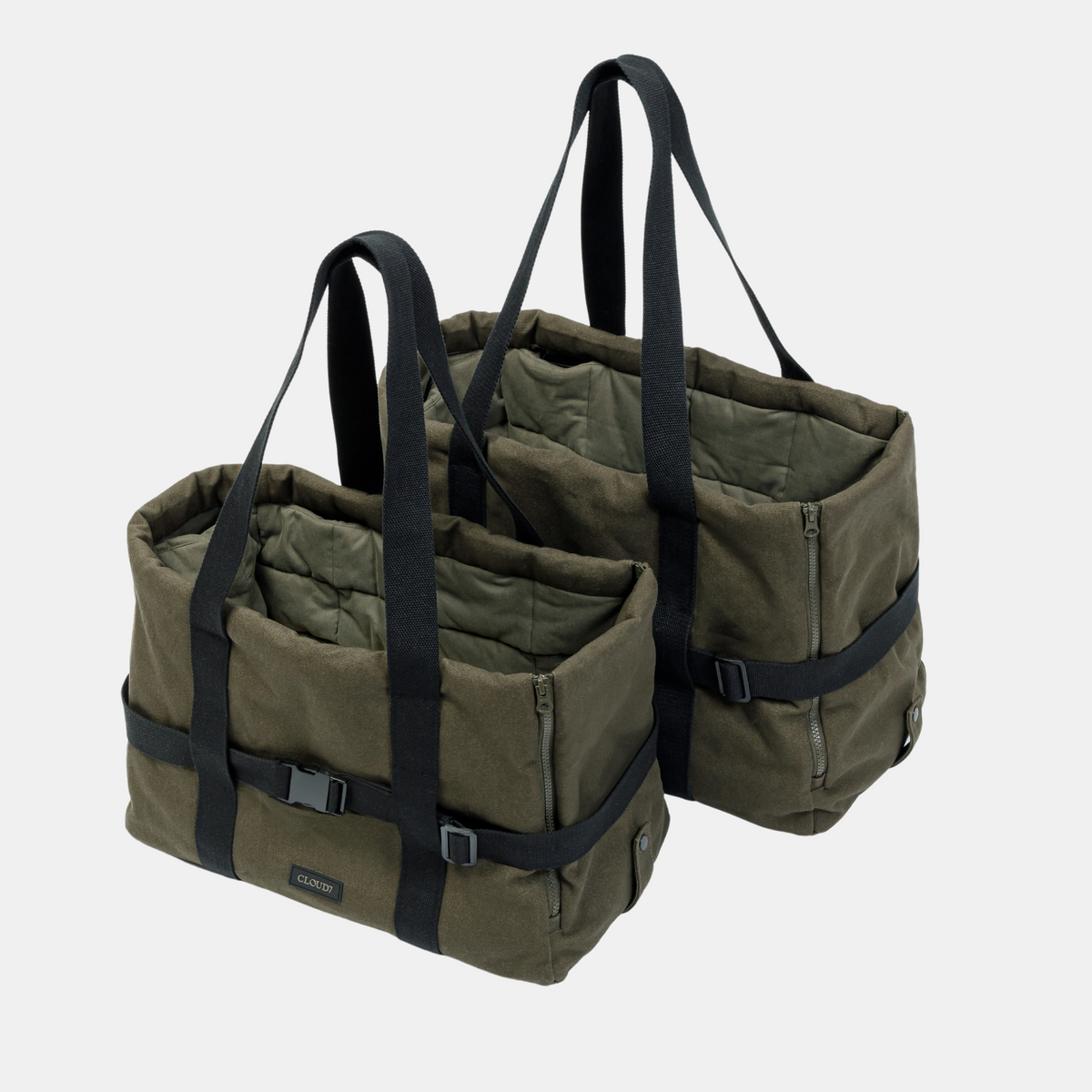 Hundetasche Turin Canvas Olive