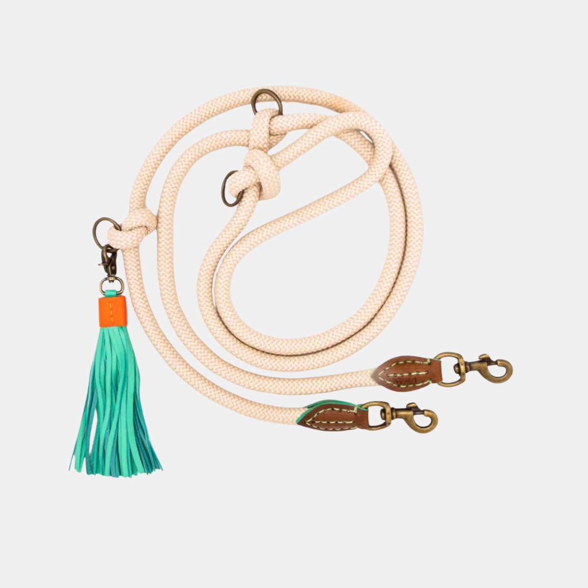 Extra lange Hundeleine Sand