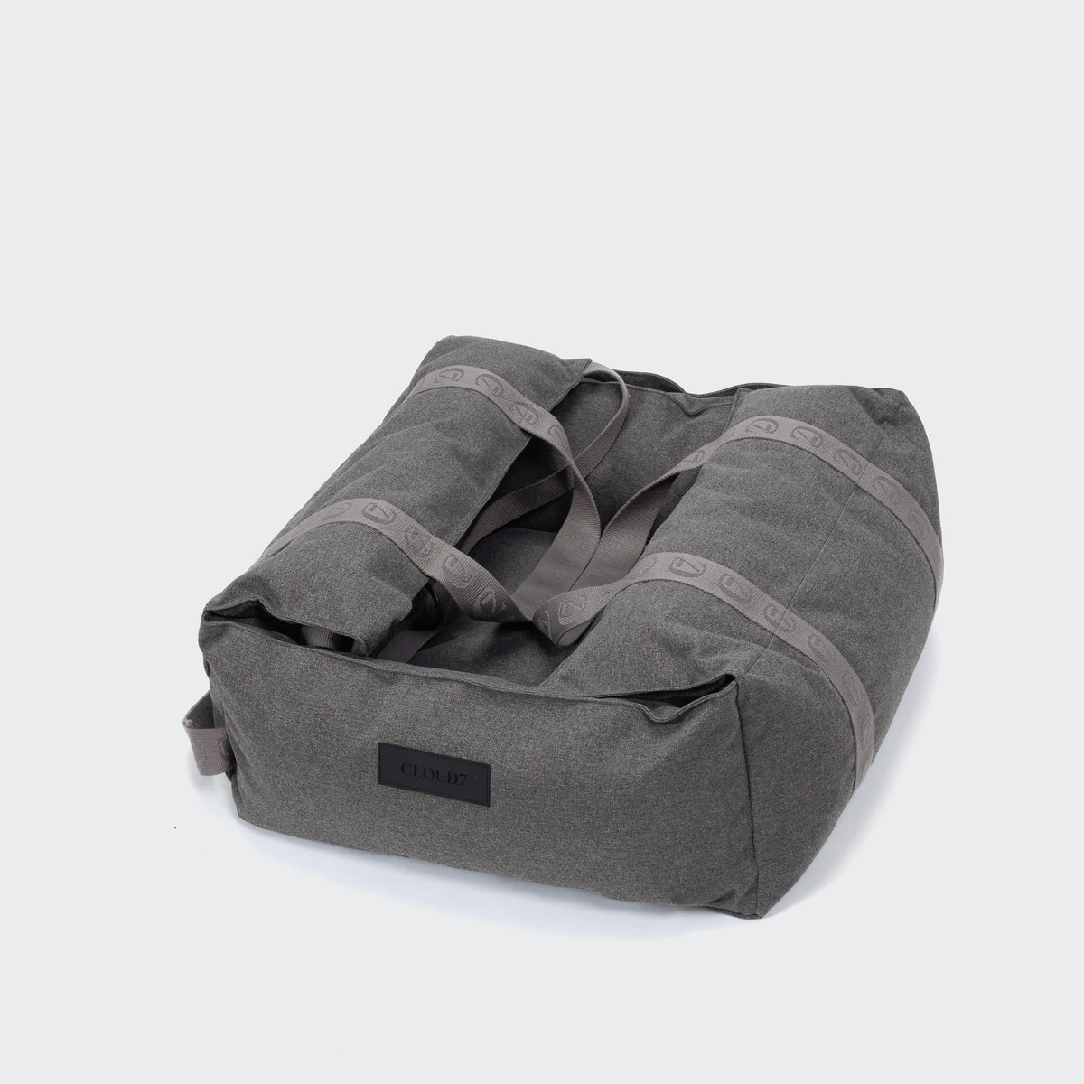 Hundeautositz Getaway Light Graphite tragbar