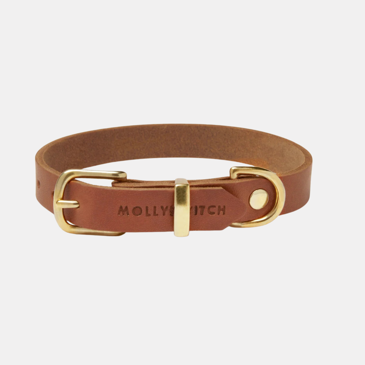 Butter Leather Hundehalsband Sahara