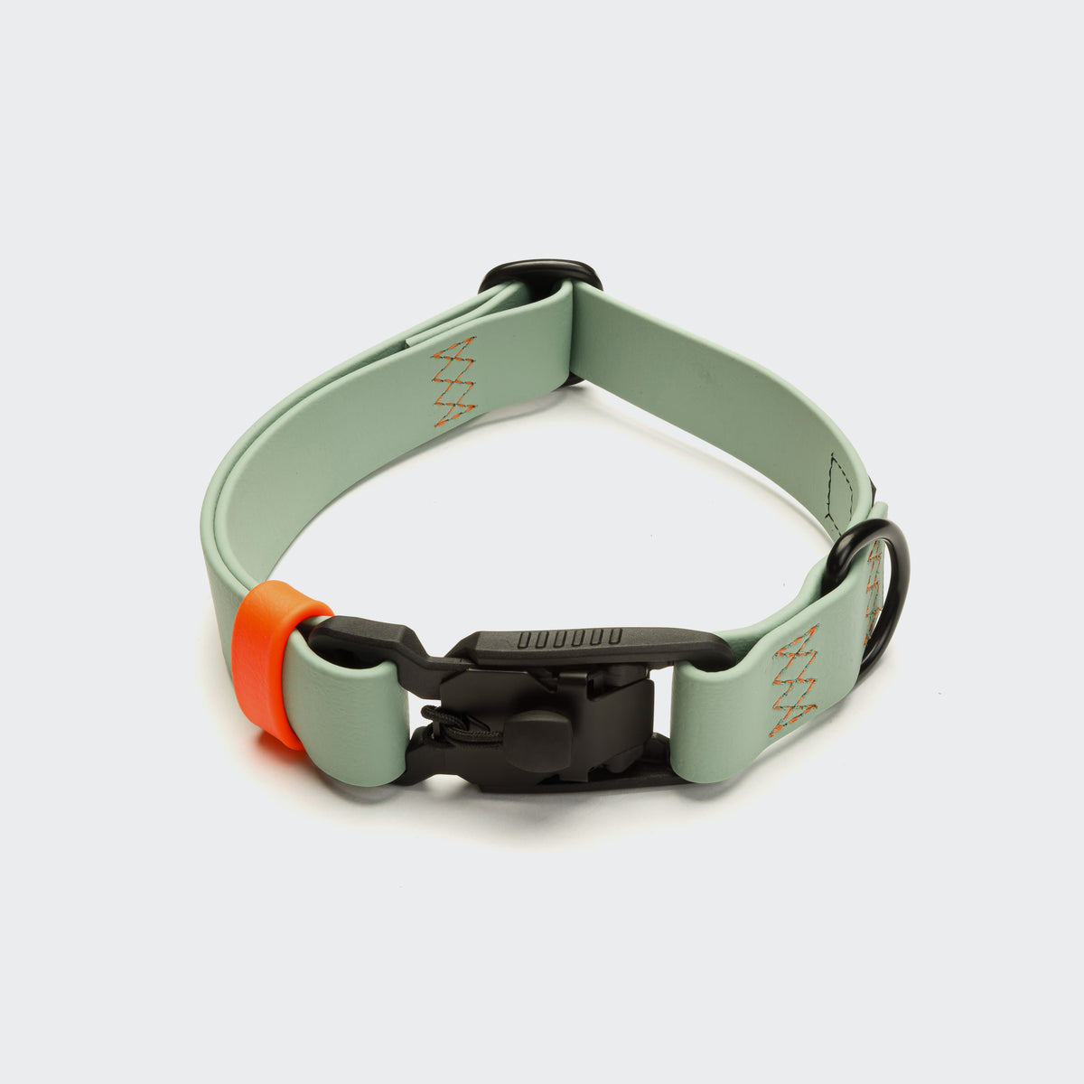 Hundehalsband BioThane Ipanema Mint-Neon Orange