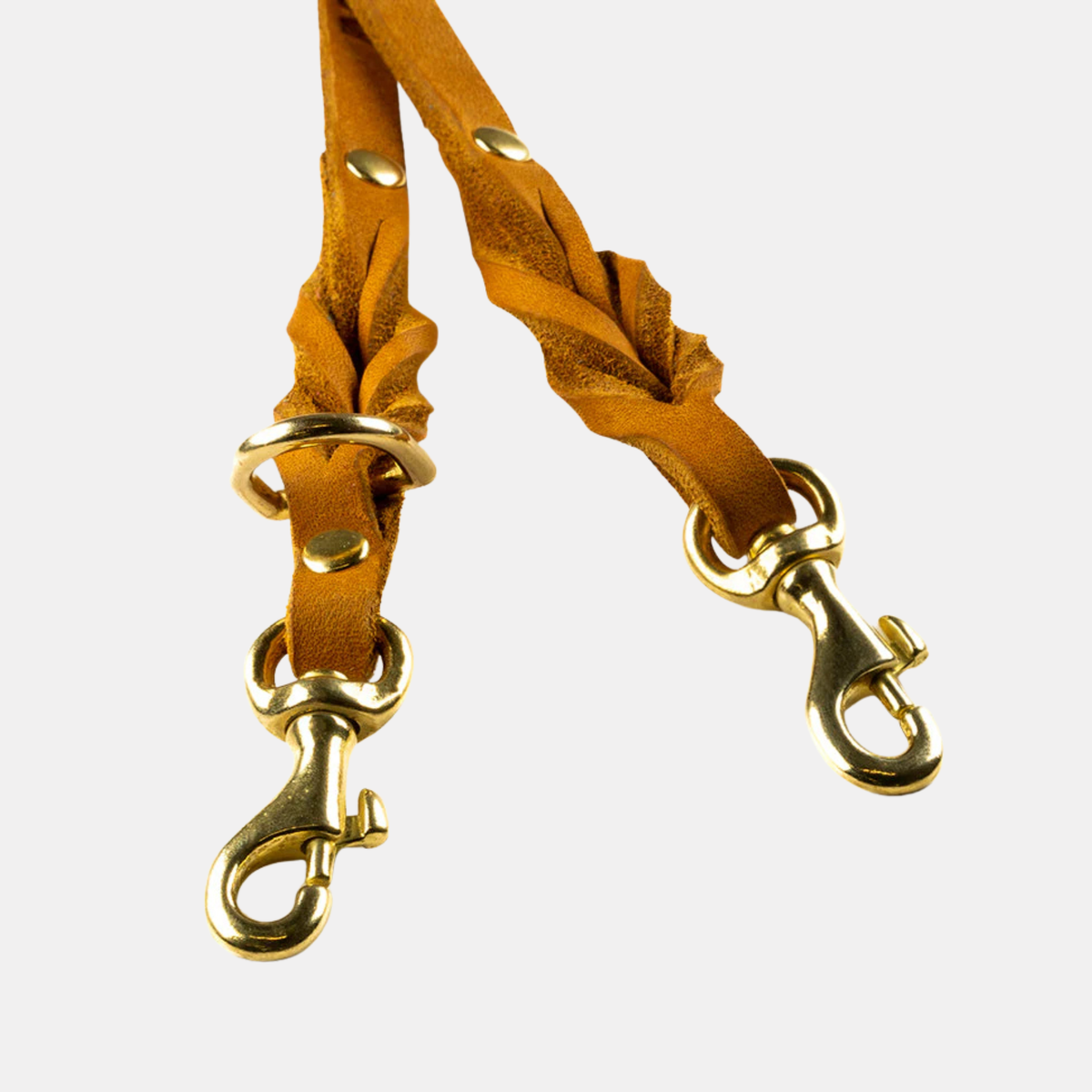 Butter Leather 3x verstellbare Hundeleine Sahara