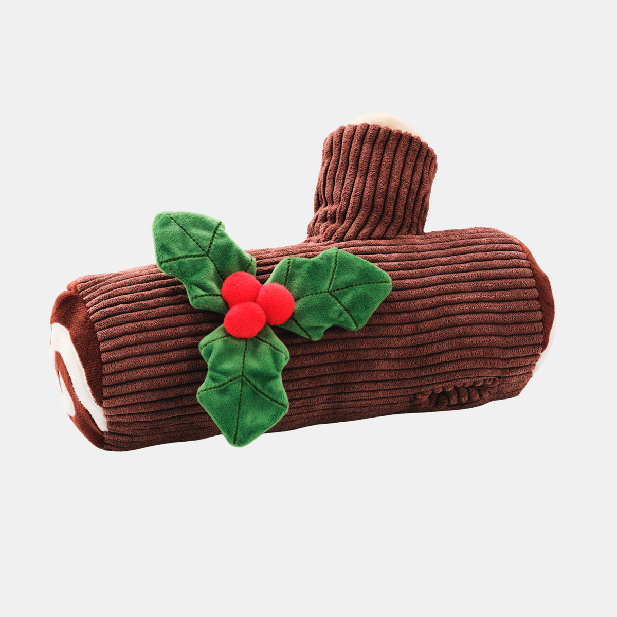 Yule Log Interaktives Hundespielzeug Snuffle Holiday